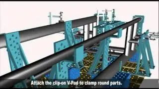BuildPro Welding Table Fixturing Examples