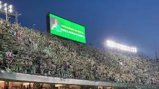 Real Betis unbelievable atmosphere
