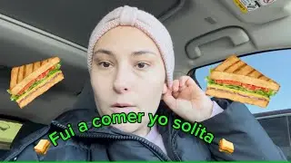 😋ME FUI A COMER YO SOLITA A LA HORA DE MI LUNCH😛 #trabajo #vlog #familia #eldiariodefrancyvlogs 