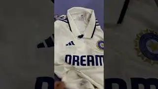Team India Test Jersey 2025 #bcci #teamindia #testcricket #addidas