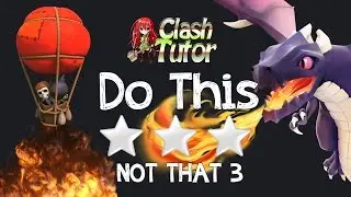 Clash of Clans TH8 Dragon Clan Wars Attack - Do This Not That #3