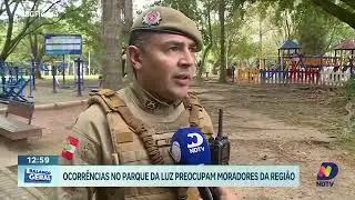 Ocorrências noturnas no Parque da Luz, em Florianópolis, preocupam moradores