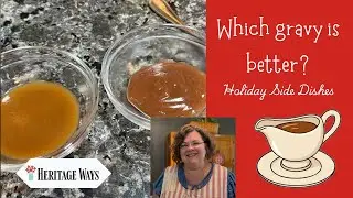 Our family taste tests store bought gravy / Healthier Gravy Options