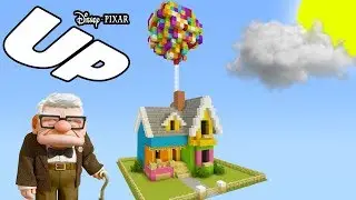 Minecraft Tutorial: How To Make The Up House 
