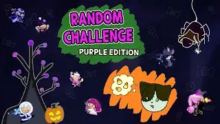 RANDOM CHALLENGE!!! 𝙋𝙐𝙍𝙋𝙇𝙀 COOKIES 𝙊𝙉𝙇𝙔?!?? 💜🕸 (CR:OB, Cookie Run: Ovenbreak)