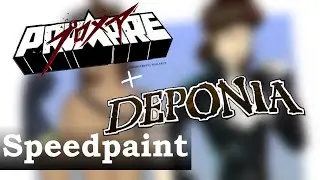 Promare x Deponia / Speedpaint