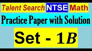 NTSE Math Practice Questions and solutions - Math tricks - Improve your IQ - Like, Subscribe & share