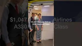 I Paid $1,047 To Try Malaysia Airlines A330 Business Class (Throne Seat)