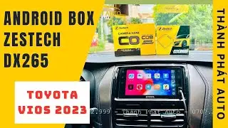 Android Box Zestech Toyota Vios 2023 Xem Youtube Tr&ecirc;n M&agrave;n H&igrave;nh Zin