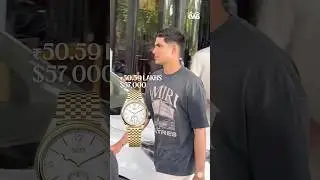 Indian Cricketer's Spotted Today With Some Classic And Luxurious Watches On Their Wrists #shorts