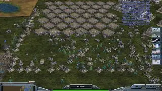 USA Laser - Command & Conquer Generals Zero Hour - 1 vs 7 HARD Gameplay