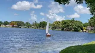 Jimmy Skiff first sail.