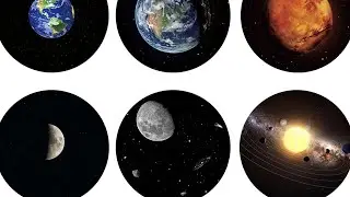 Galaxy Projector Disc Set &ndash; Ultra HD Moon & Space Slides for Projectors 🌕🚀