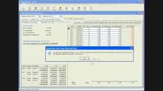 EDI Viewer AB Crown Annual Proration Setup