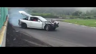 Japan: Ebisu Summer Drift Matsuri 2014- Wall Tapping Action