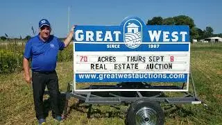 Estate of Ron Pratt LIVE 70 Acre Farm Real Estate Auction