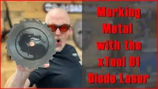 Can You Etch Metal with a Laser? (Using the xTool D1 10watt Diode Laser)