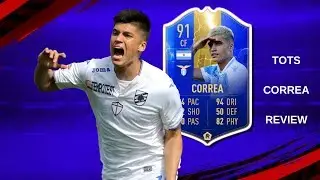 TOTS CORREA PLAYER REVIEW! FIFA 19