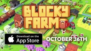 Blocky Farm - iOS release trailer - Tractor, pets and a lot of love!