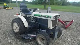 Iseki Bolens and a John Deere B