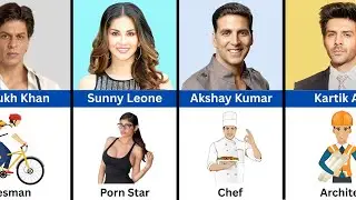 First Job Of Bollywood Celebrities Before Acting