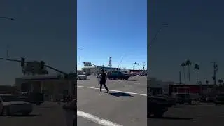 Activists in Mesa protesting US Immigration and Customs Enforcement