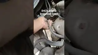 Hyundai D4cb low power issue