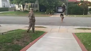 Army Boyfriend Surprises Girlfriend A Month Early!