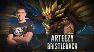 Arteezy (Bristleback) - Gameplay Dota 2 MMR