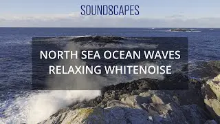 North Sea Waves in Western Norway 🇳🇴 | 2 Hours of Ocean White Noise for Sleep & Relaxation (4K)