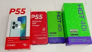 infinix Hot 40i vs itel p55 : speed test