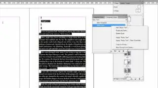 Lay Out a Print Book's Pages &ndash; PART 3: Paragraph Styles (Adobe InDesign CS6)