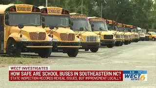 WECT INVESTIGATES: How safe are Southeastern North Carolina school buses?