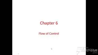 Introduction to flow of control in Python and sequence execution