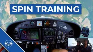 Spin Recovery Training | Incipient Spin and Developed Spin