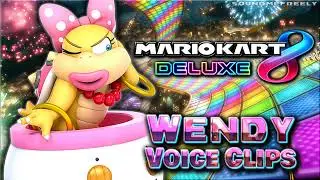 Все озвученные фрагменты Венди О. Купы • Mario Kart 8 Deluxe • Голосовые реплики • Switch (Эшли Ф...