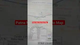 Patna Metro New Route map #update #metrostation