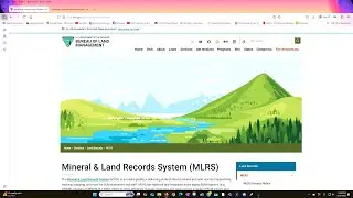 How to use reports in MLRS to research mining claims