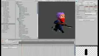 Unity multi-sectioned 2D Sprite animation using the Animation window
