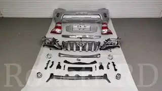 Рестайлинг Toyota Land Cruiser Prado 150 в 13-2017 год Серебро +7(989)197-11-21 Владимир
