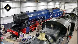 THE SVR's HIGHLEY ENGINE HOUSE FROM THE VIEWING GALLERY, 12/8/23