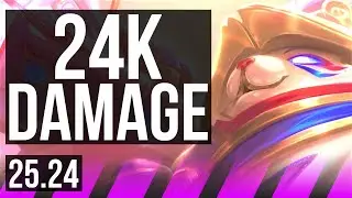 BARD & Tristana vs NAUTILUS & Kai'Sa (SUP) | 24K damage | EUW Diamond | 25.24