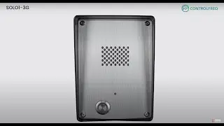 GSM Intercom (4G) Anti-vandal 1 way for 1 property [SOLO1-4G]