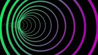 Overlay. Circle Tunnel Effect Overlay.