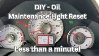 How to Reset Oil Maintenance Light | Honda Pilot & Accord (Step-by-Step Guide)