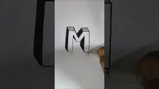This 3D Sketch Looks Real latter M😱Real vs Drawing? 3D Art Illusion #sketchings #short#easydrawing