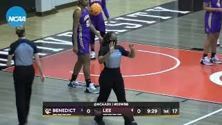 Benedict vs Lee 11MAR2022 NCAA D2 Women Basketball South Region Quarterfinals