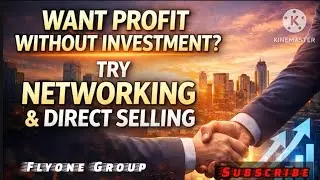 &ldquo;No Money to Invest? Networking & Direct Selling Is Your Solution&rdquo;