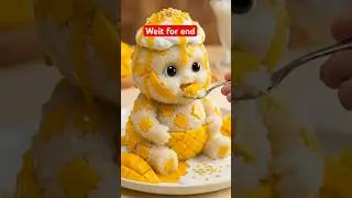Soft Sticky Rice + Juicy Mango 🥭🍚 | Ultimate Food ASMR #viral #trending#ytshorts#asmr#cutebaby#ai