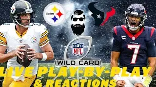 Wildcard Watchalong: Texans at Steelers. Is Rodgers done?